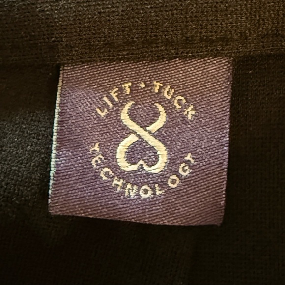 NWT NYDJ Trousers Black Lift Tuck Technology Sz 14 Knit Pants Front Pockets - Picture 9 of 16